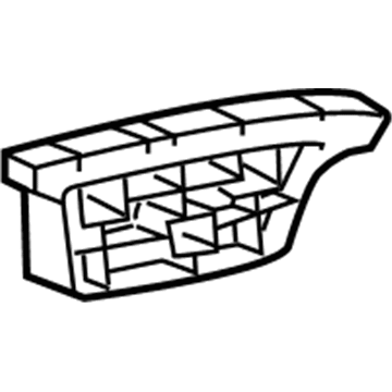 GM 22806322 Bumper Cover Guide, Front Driver Side