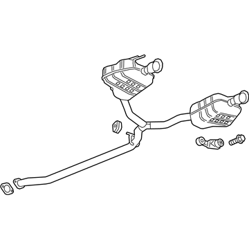 Chevy Traverse Muffler - 85633683