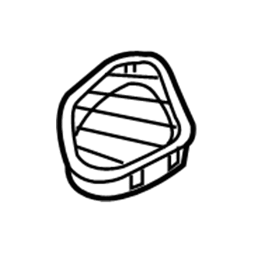 GM 23469582 Defroster Grille, Passenger Side