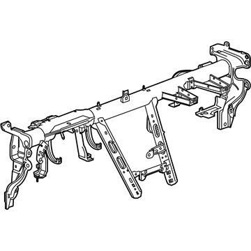 GM 23415383 Reinforcement Beam
