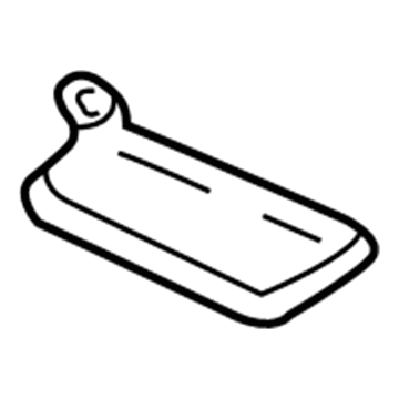 Chevy 15981609 Sunvisor