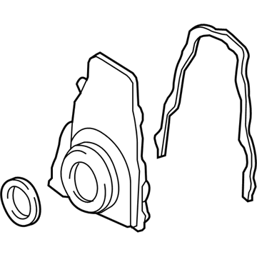 Chevy 12636046 Front Cover