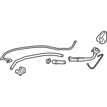 Chevy Suburban 1500 Fuel Filler Hose - 19417035