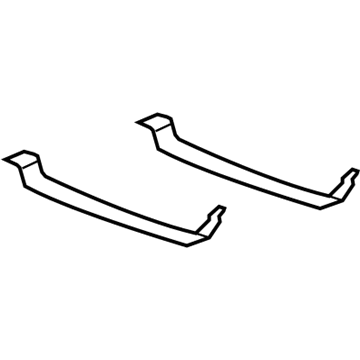 2011 Chevy Suburban 2500 Fuel Tank Strap - 15757605