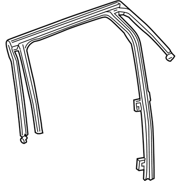 Chevy Blazer Weather Strip - 84896098