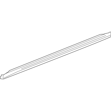Saturn 25885677 Rocker Molding