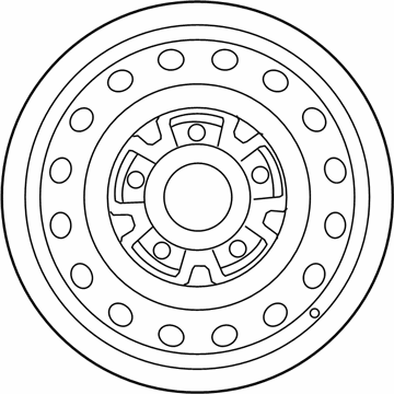 Chevy City Express Spare Wheel - 19317373