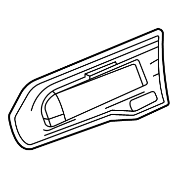 GM 84586287 Nameplate, Front Driver Side