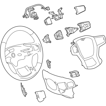 Chevy Silverado 1500 Steering Wheel - 84946358