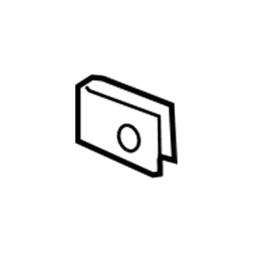 Pontiac 11518121 Radiator U-Nut