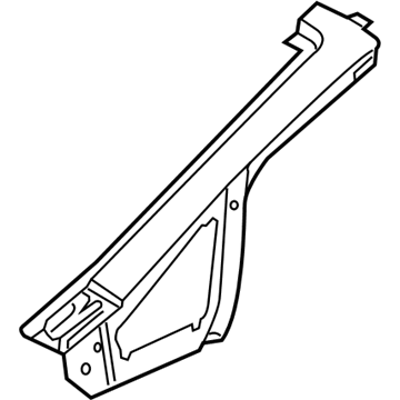GM 13421664 Outer Windshield Pillar, Front Driver Side