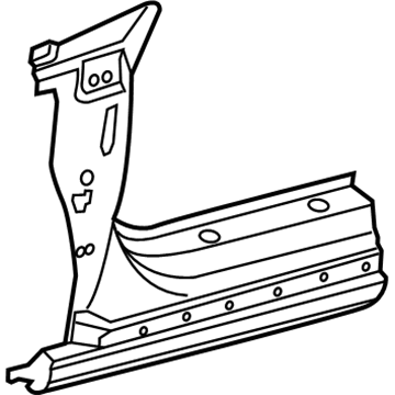 GM 39086960 Hinge Pillar, Front Outer Passenger Side
