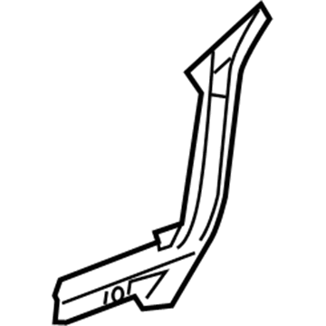 GM 13368828 Inner Reinforcement, Front Driver Side
