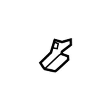 GM 13313585 Outer Windshield Pillar Bracket, Front Driver Side