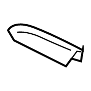 GM 25832916 Rail Cover, Passenger Side