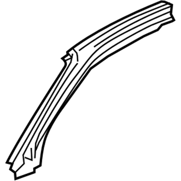 GM 22904244 Windshield Pillar Reinforcement, Driver Side