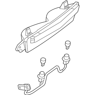 GM 22874979 Backup Lamp