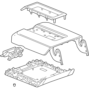 GMC 85540149 Armrest Assembly