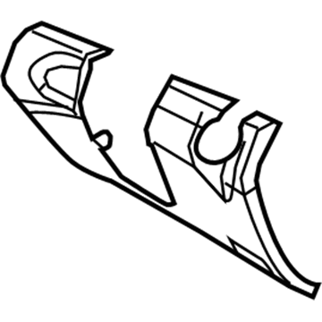 Chevy Caprice Dash Panel Vent Portion Covers - 92237216