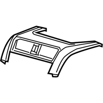 Chevy Caprice Dash Panel Vent Portion Covers - 92268671