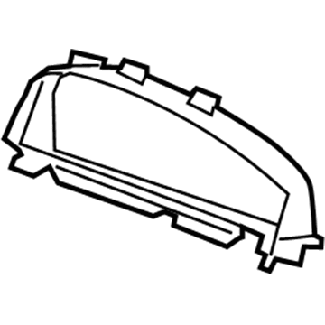 Chevy 92261756 Cluster Trim