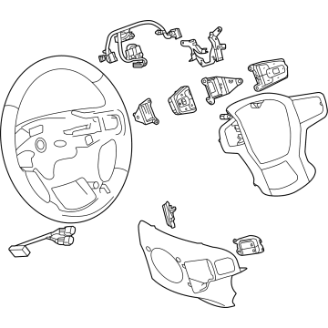 GMC Yukon XL Steering Wheel - 85105207