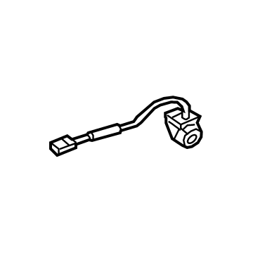 GM 23422404 Rear Camera, Driver Side