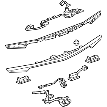 GM 84096096 Applique Panel, Rear Center