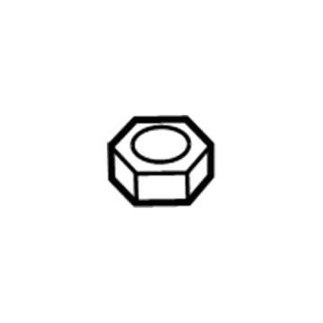 Oldsmobile 11588331 Bumper Cover Nut