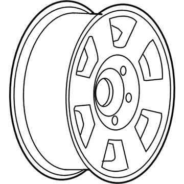 2007 Hummer H3 Spare Wheel - 9594959