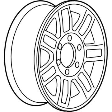 GM 9595907 Spare Wheel