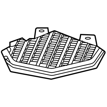 GM 84874257 Pad, Driver Side