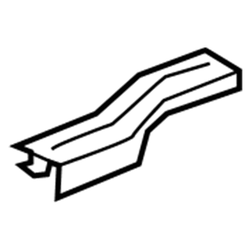 GM 25952329 Rear Sill Plate, Driver Side