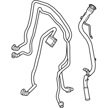 Cadillac Fuel Filler Hose - 86790241