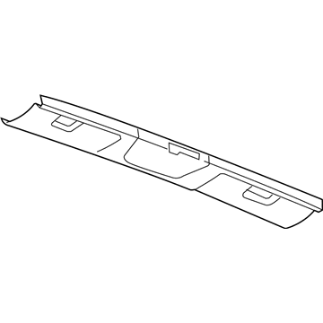 Pontiac 15254355 Header Trim