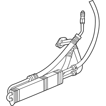 Hummer H3 Power Steering Hose - 19417110
