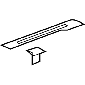 Chevy 15848366 Front Sill Plate