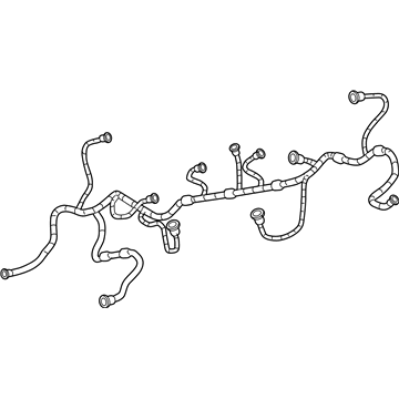 2002 Chevy Corvette Body Wiring Harness Connector - 12189532