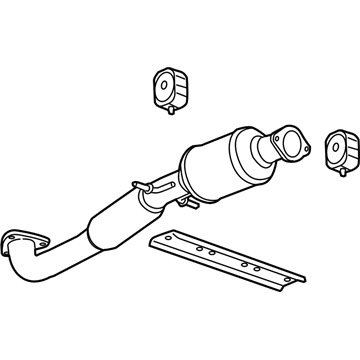 Buick Exhaust Pipe - 20973112