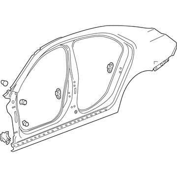 GM 22936180 Uniside Assembly, Driver Side