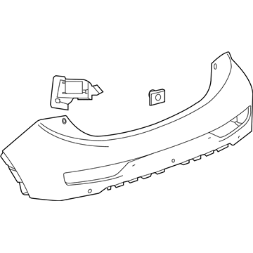 2021 Chevy Bolt EV Bumper - 42614151