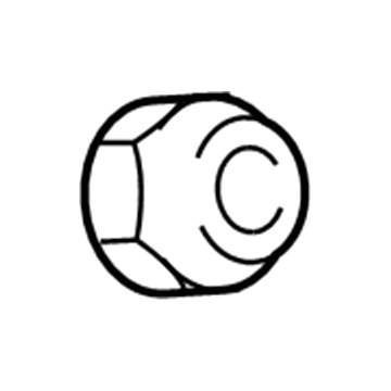 Pontiac 94515390 Stabilizer Link Nut