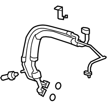 Saturn Vue A/C Hose - 19130411