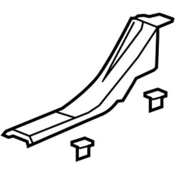 Hummer 10392636 Rear Sill Plate