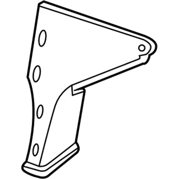 GM 22718856 Lower Quarter Trim, Driver Side