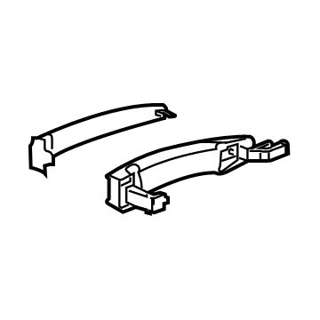 Cadillac XT5 Door Handle - 13598619
