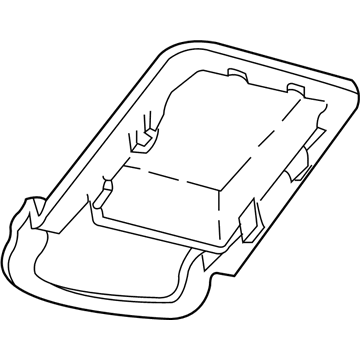 GM 10312096 Overhead Console Backing Plate