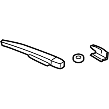 GM 19184588 Wiper Arm, Rear