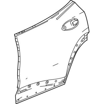 GM 42732219 Outer Panel, Driver Side