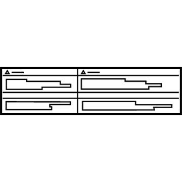GM 25799035 A/C Label